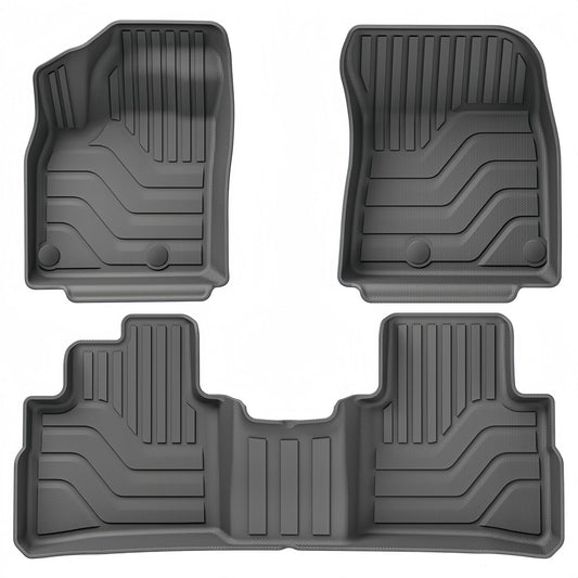 For 2021 Nissan Rogue Carpet TPE Car Floor Mat/Rear Trunk Mat