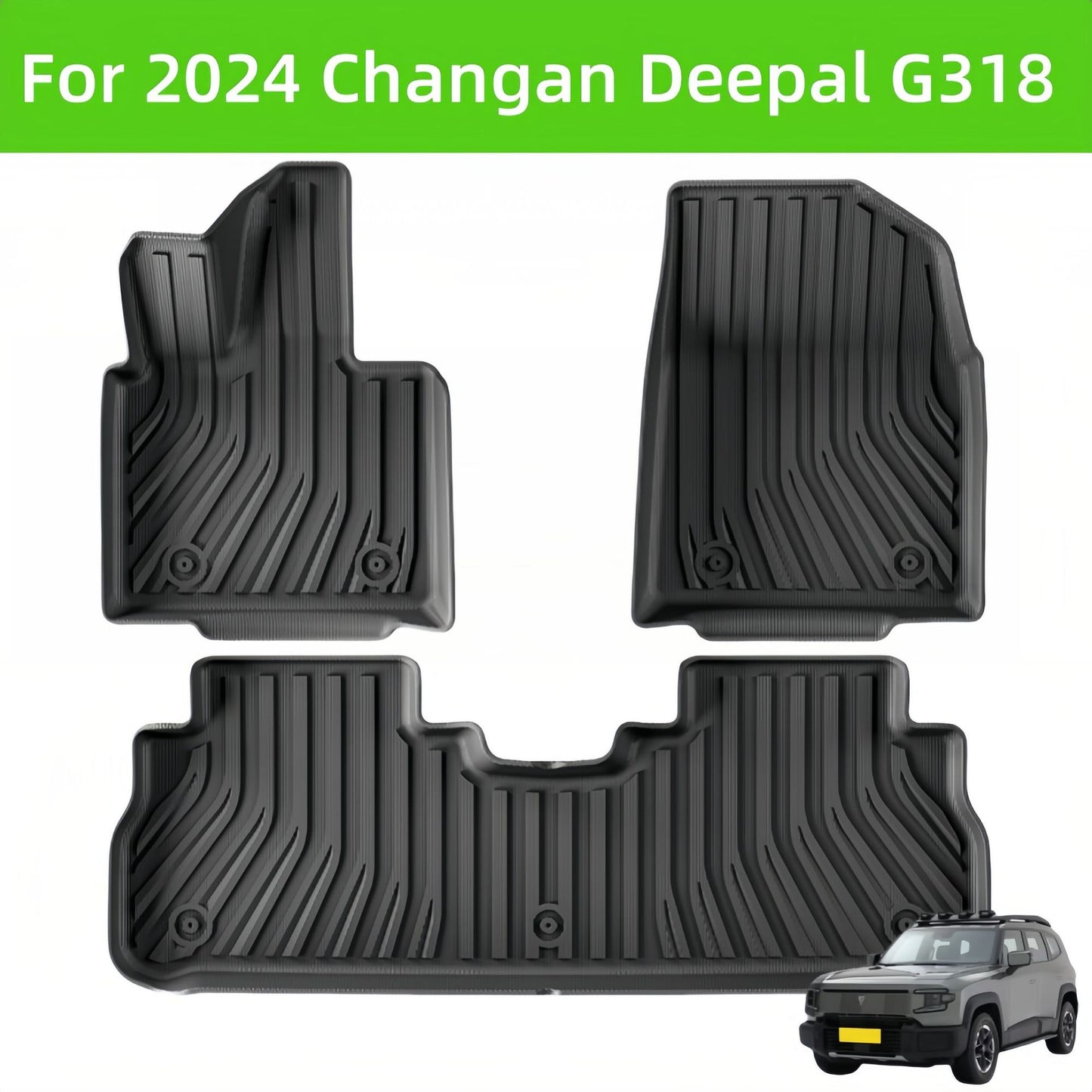 Changan Deepal G318 2024 TPE Car Floor Mat/Rear Trunk Mat