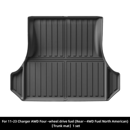 Dodge Charger AWD/RWD 2011-2023 TPE Car Floor Mat/Trunk Mat