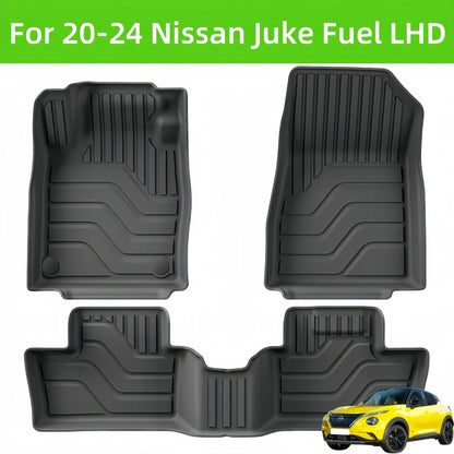 For 2020-2024 Nissan Juke Fuel TPE Car Floor Mat/Rear Trunk Mat