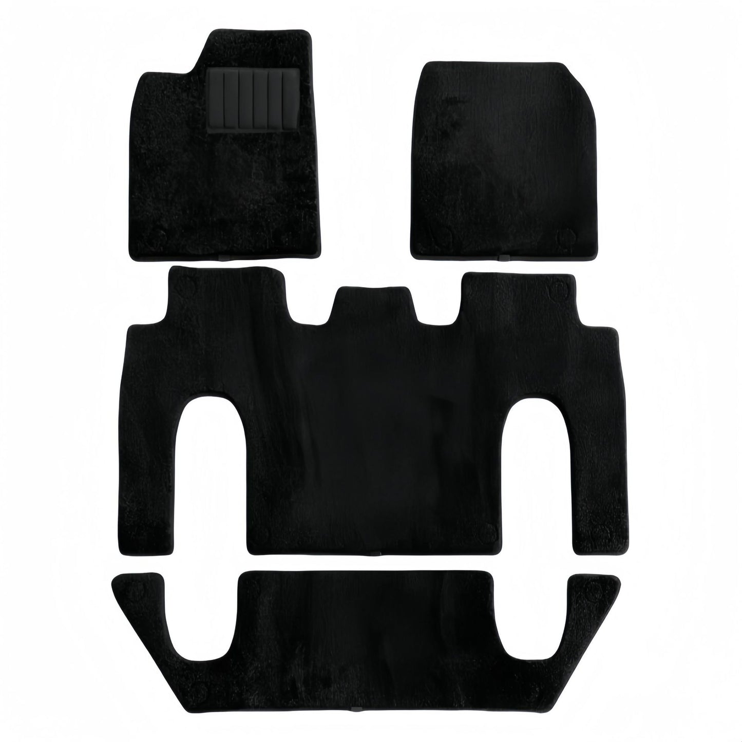 For 2022- 2024 Tesla MODEL X 3D Carpet TPE Car Floor Mat/Rear Trunk Mat