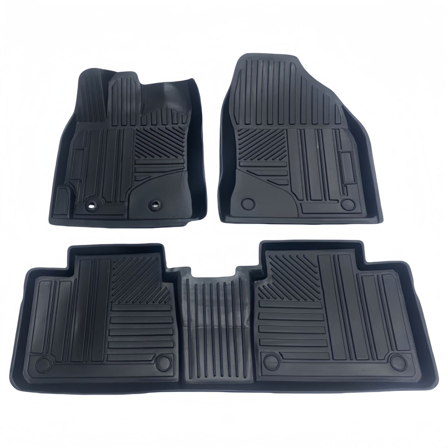 For 2014-2018 Toyota Corolla Fuel/HEV LHD 3D Carpet TPE Car Floor Mat