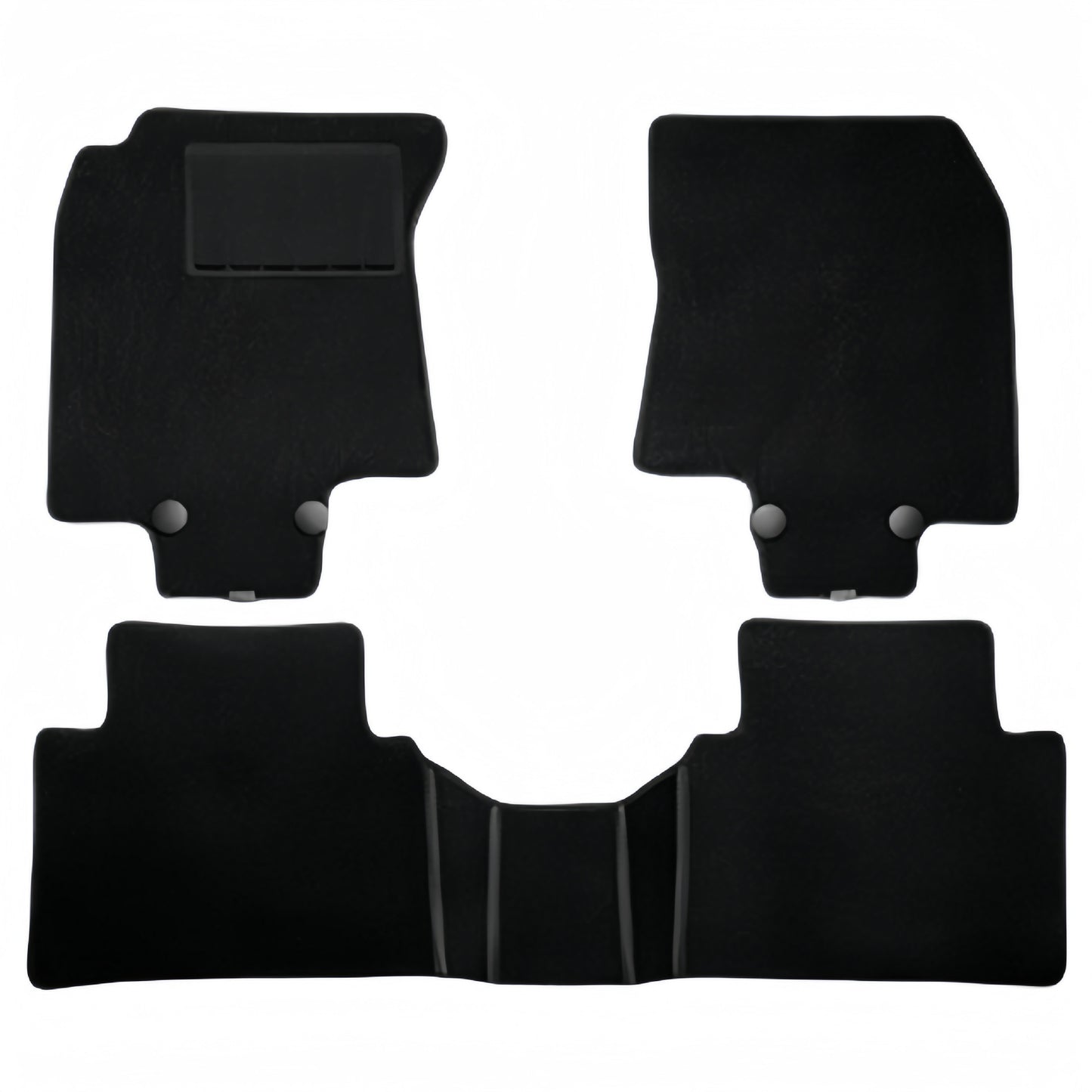 For 2022-2023 Nissan Rogue LHD 3DCarpetTPE Car Floor Mat/Rear Trunk Mat