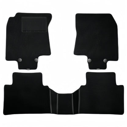 For 2022-2023 Nissan Rogue LHD 3DCarpetTPE Car Floor Mat/Rear Trunk Mat