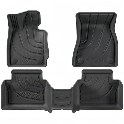 BMW 5 Series LHD 2024 TPE Car Floor Mat/Rear Trunk Mat