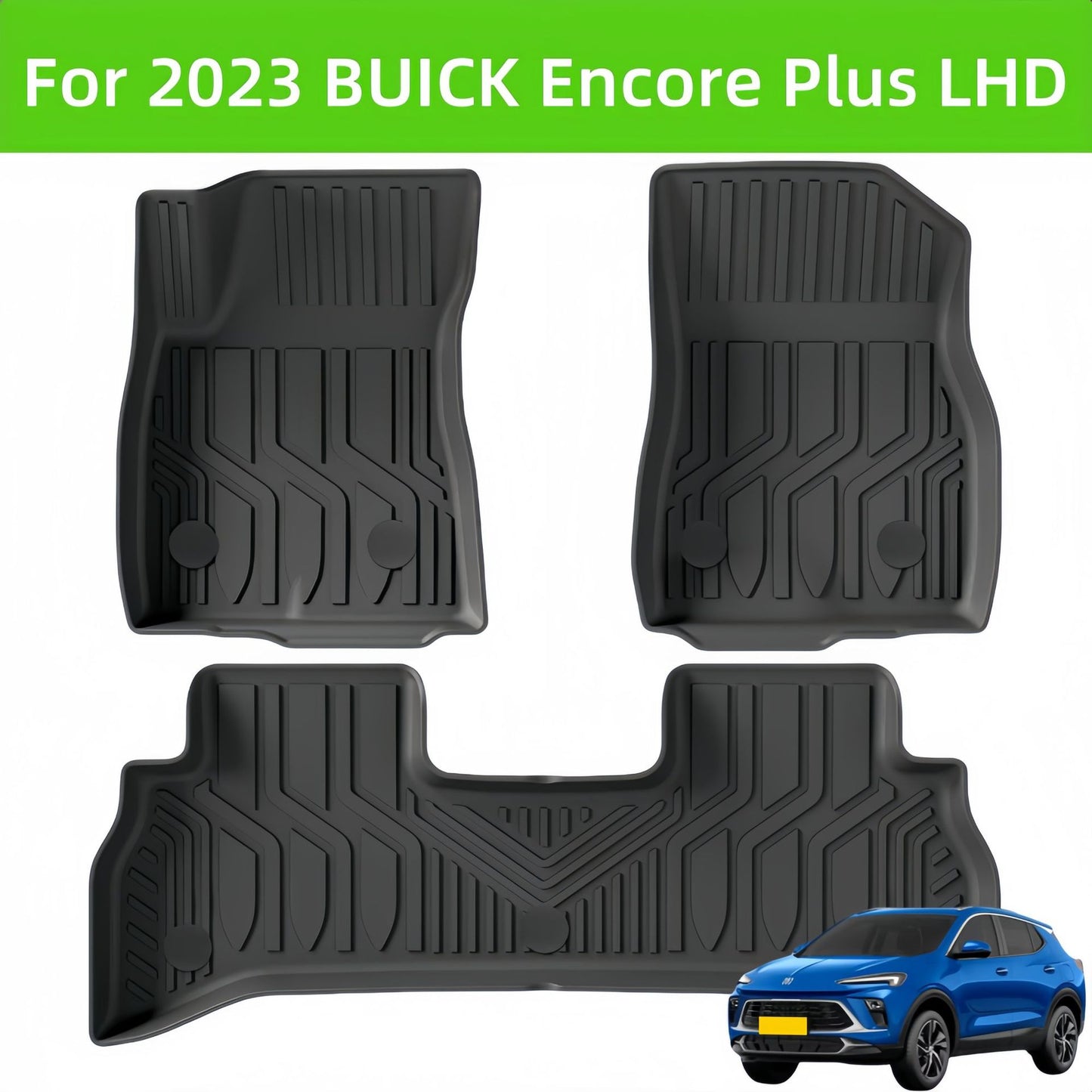 Buick Encore Plus 2023 TPE Car Floor Mat/Rear Trunk Mat TPE