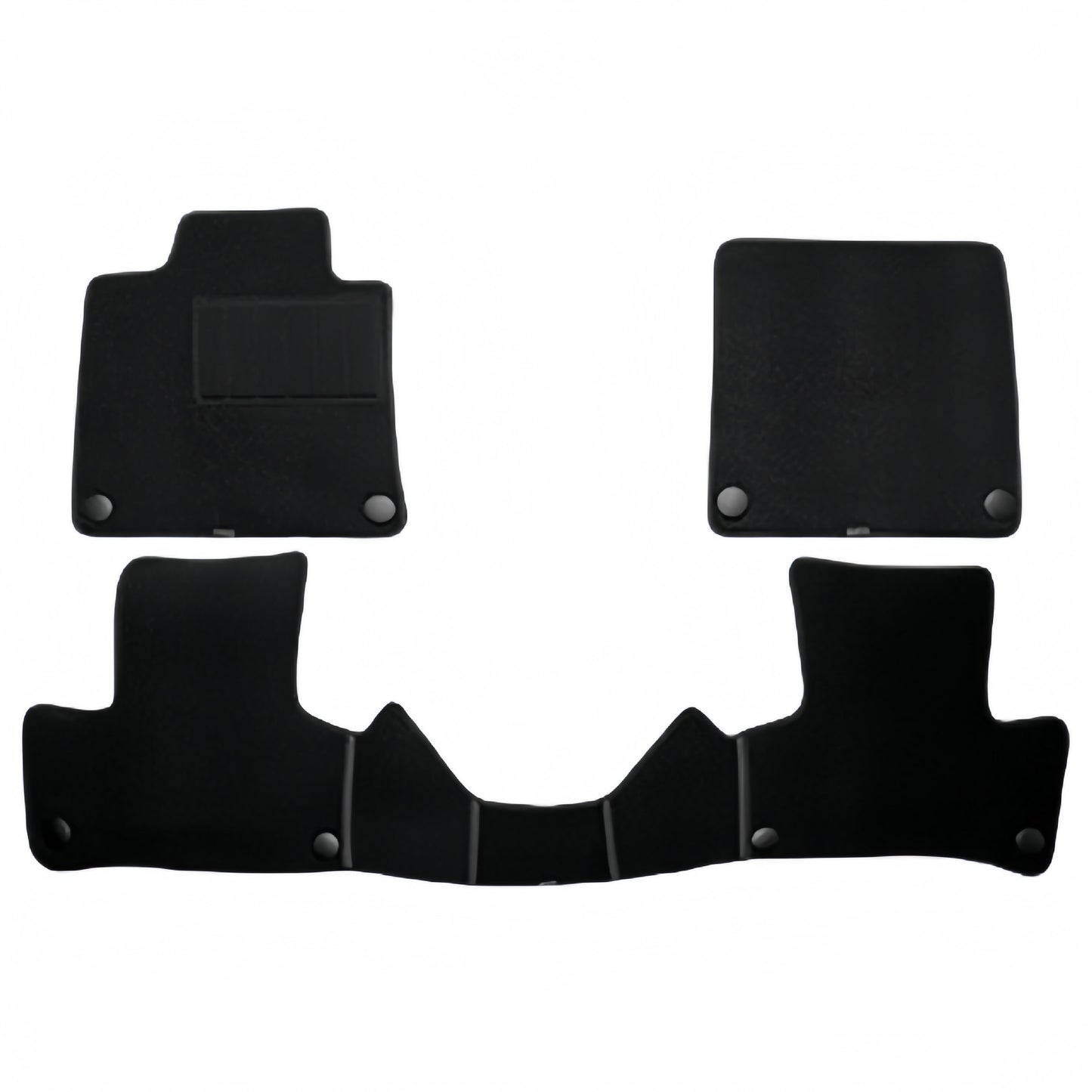 For 2018- 2024 Volvo XC60 Fuel/HEV TPE Car Floor Mat/Rear Trunk Mat