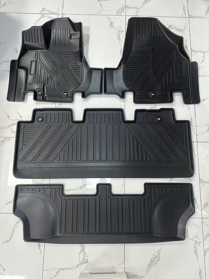 For 2013- 2017 Honda Odyssey Carpet TPE Car Floor Mat/Rear Trunk Mat
