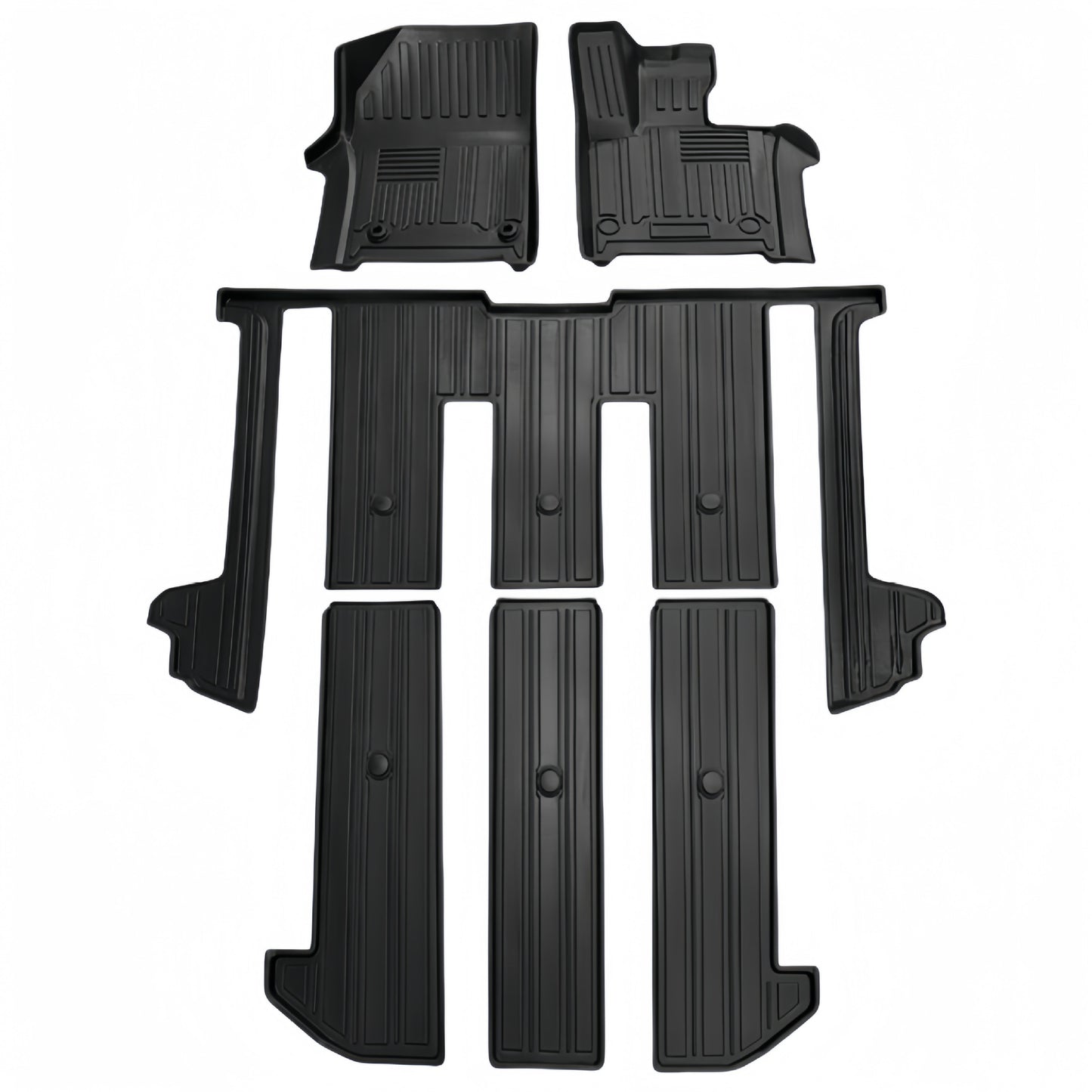 For Toyota  Alphard 40series RHD 3D TPE Car Floor Mat/Rear Trunk Mat