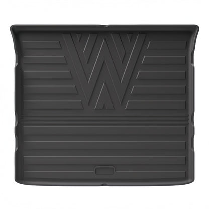 For 2022- 2024 KIA EV6 3D Carpet TPE Car Floor Mat/Rear Trunk Mat