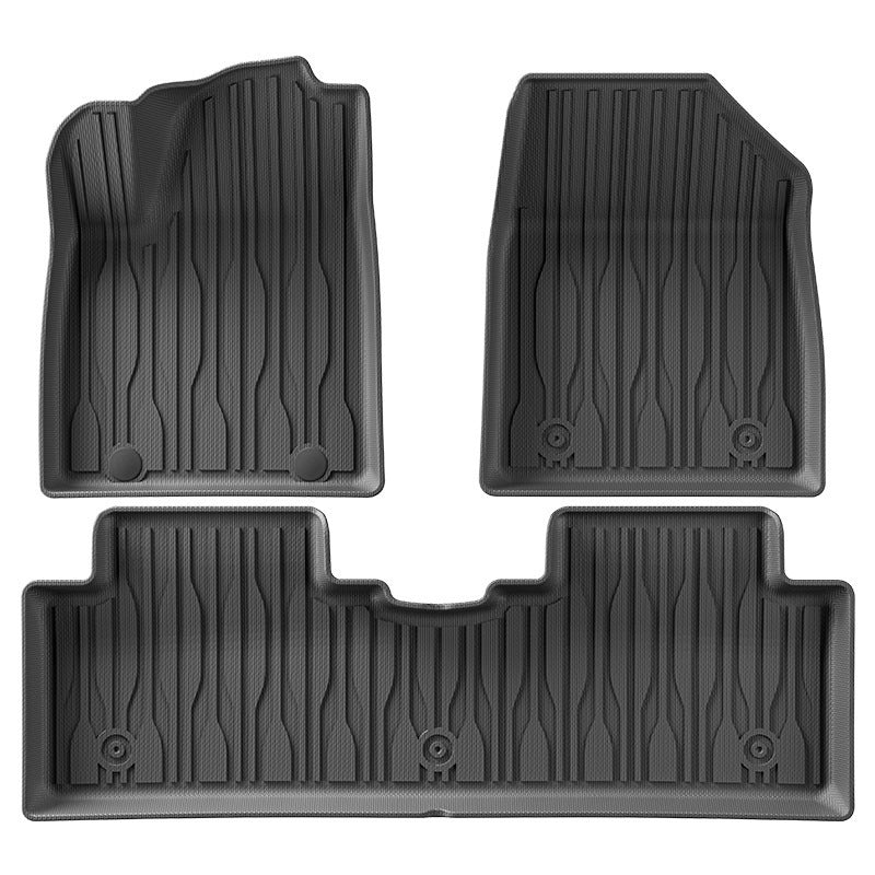 For 2024 BYD Yuan UP TPE Car Floor Mat Waterproof Trunk Mat