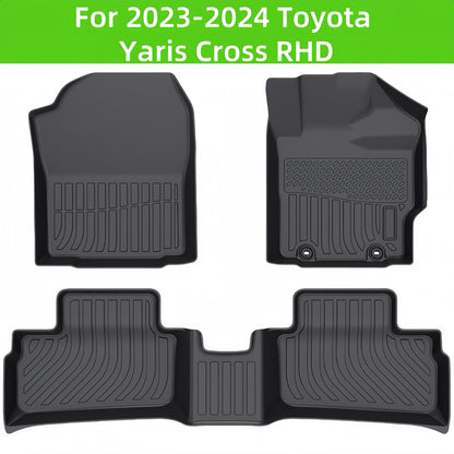 For 2023- 2024 Toyota Yaris Cross RHD TPE Car Floor Mat/Rear Trunk Mat Minimum order of 30 sets