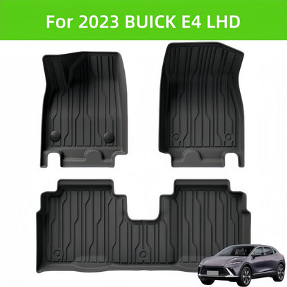 Buick E4 LHD 2023 Car Floor Mat/Rear Trunk Mats TPE