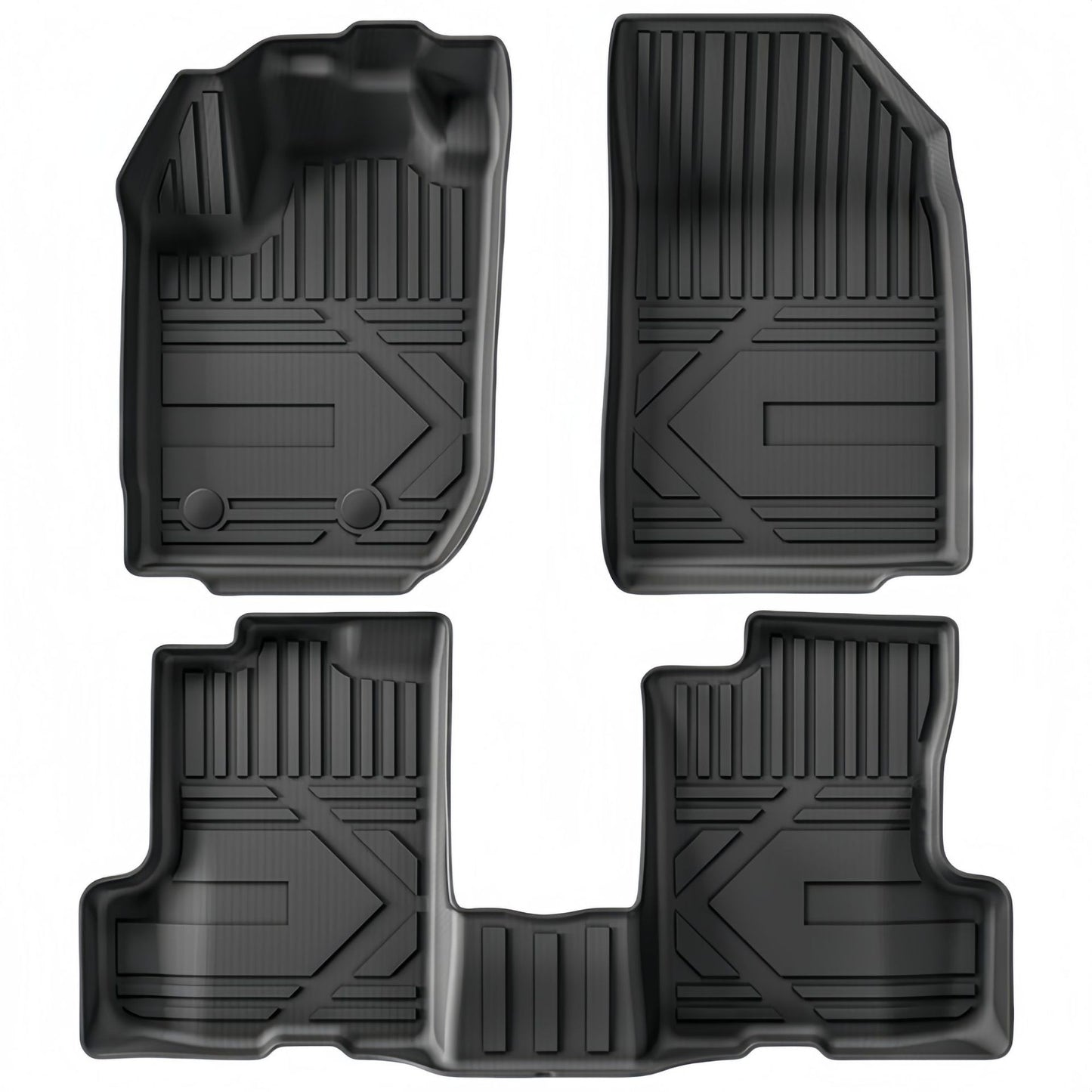 For 2018-2024 Dacia/Renaulit Duster TPE Car Floor Mat/Trunk Mat