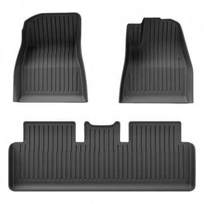 For 2019- 2024 Tesla MODEL 3 LHD/RHD TPE Car Floor Mat/Rear Trunk Mat