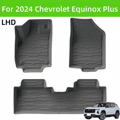 For 2024 Chevrolet Equinox Plus TPE Car Floor Mat/Rear Trunk Mat