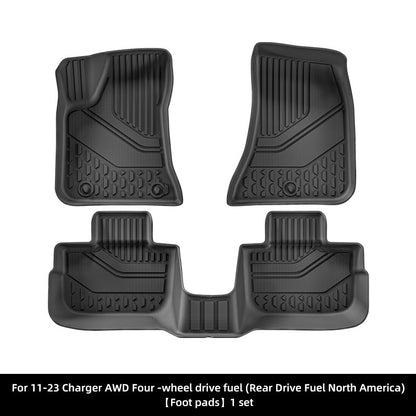 Dodge Charger AWD/RWD 2011-2023 TPE Car Floor Mat/Trunk Mat