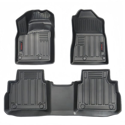 For 2021-2022 Nissan Rogue LHD 3DCarpet TPE Car Floor Mat/Rear Trunk Mat