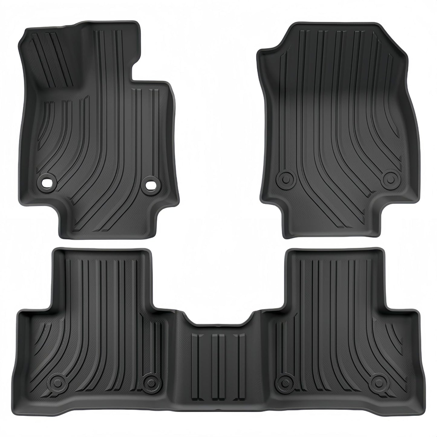 For 2019-2024 Toyota RAV4 FUEL/Hybrid LHD TPE Car Floor Mat/Trunk Mat
