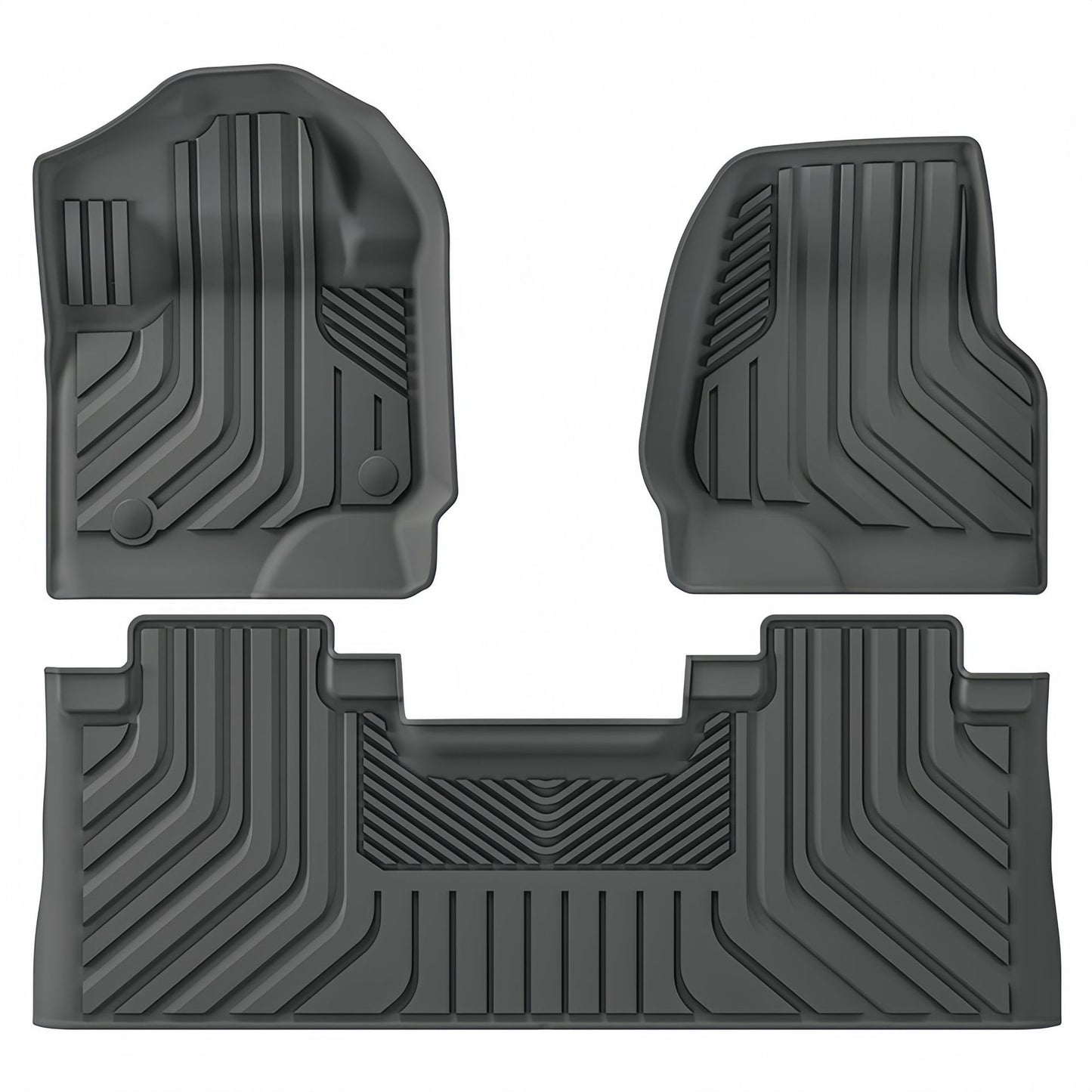 For 2017-2024 Ford F250/F350 TPE 3D Car Floor Mat/Rear Trunk Mat