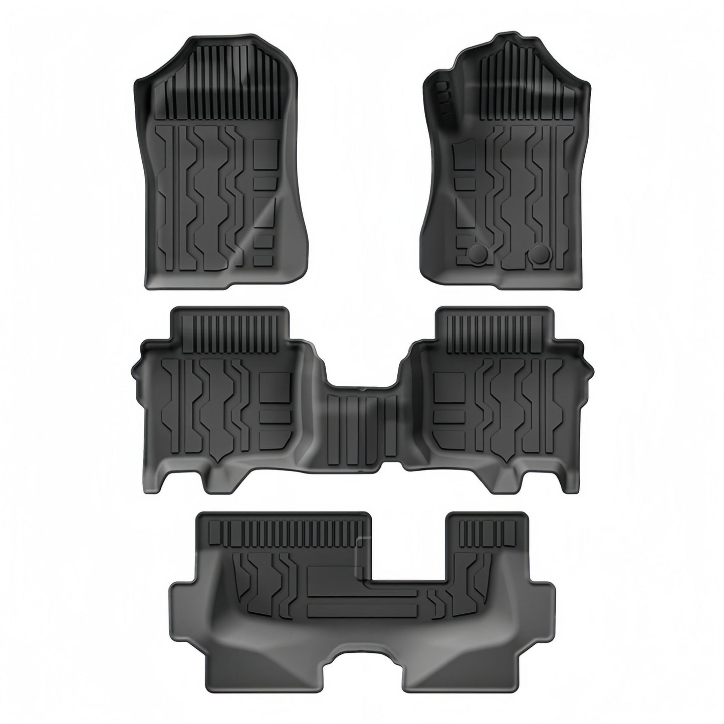 For 2022- 2024 Ford EVEREST RHD Fuel TPE Car Floor Mat/Trunk Mat