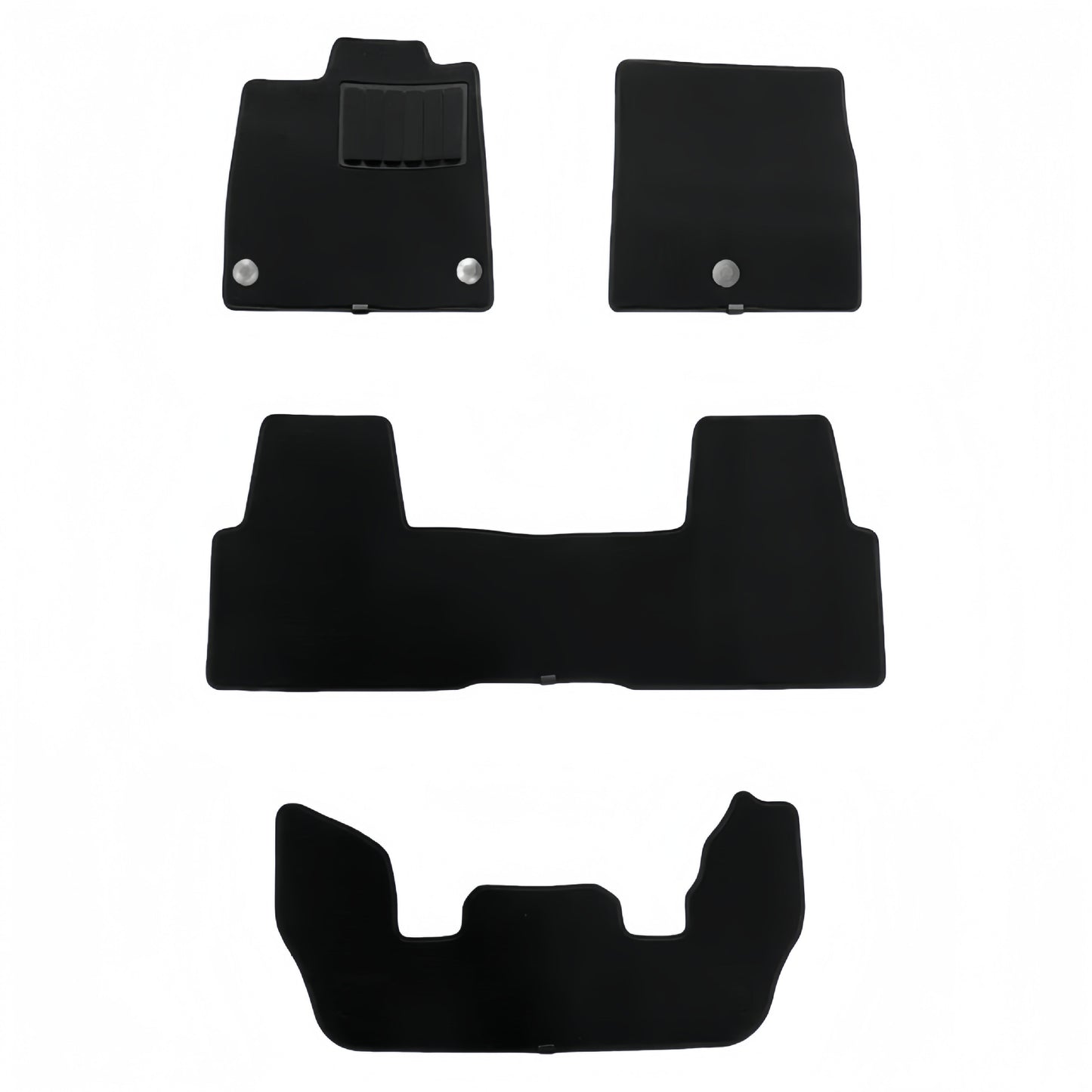 For 2023 Honda Pilot LHD TPE Car Floor Mat/Rear Trunk Mat