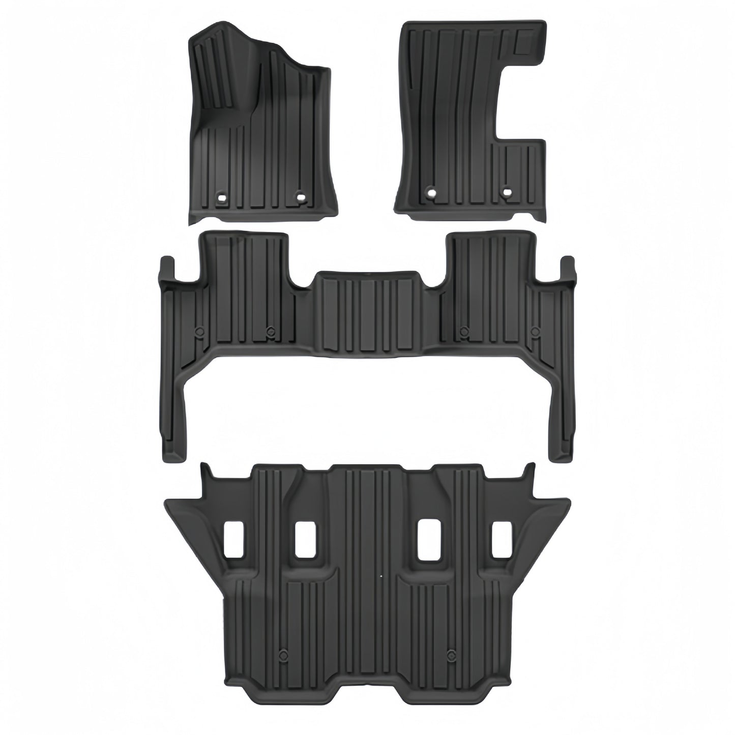 For 2022 Toyota Land Cruiser LC300 TPE Car Floor Mat/Rear Trunk Mat