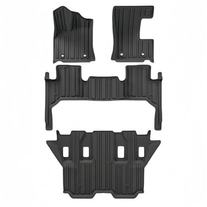 For 2022 Toyota Land Cruiser LC300 TPE Car Floor Mat/Rear Trunk Mat