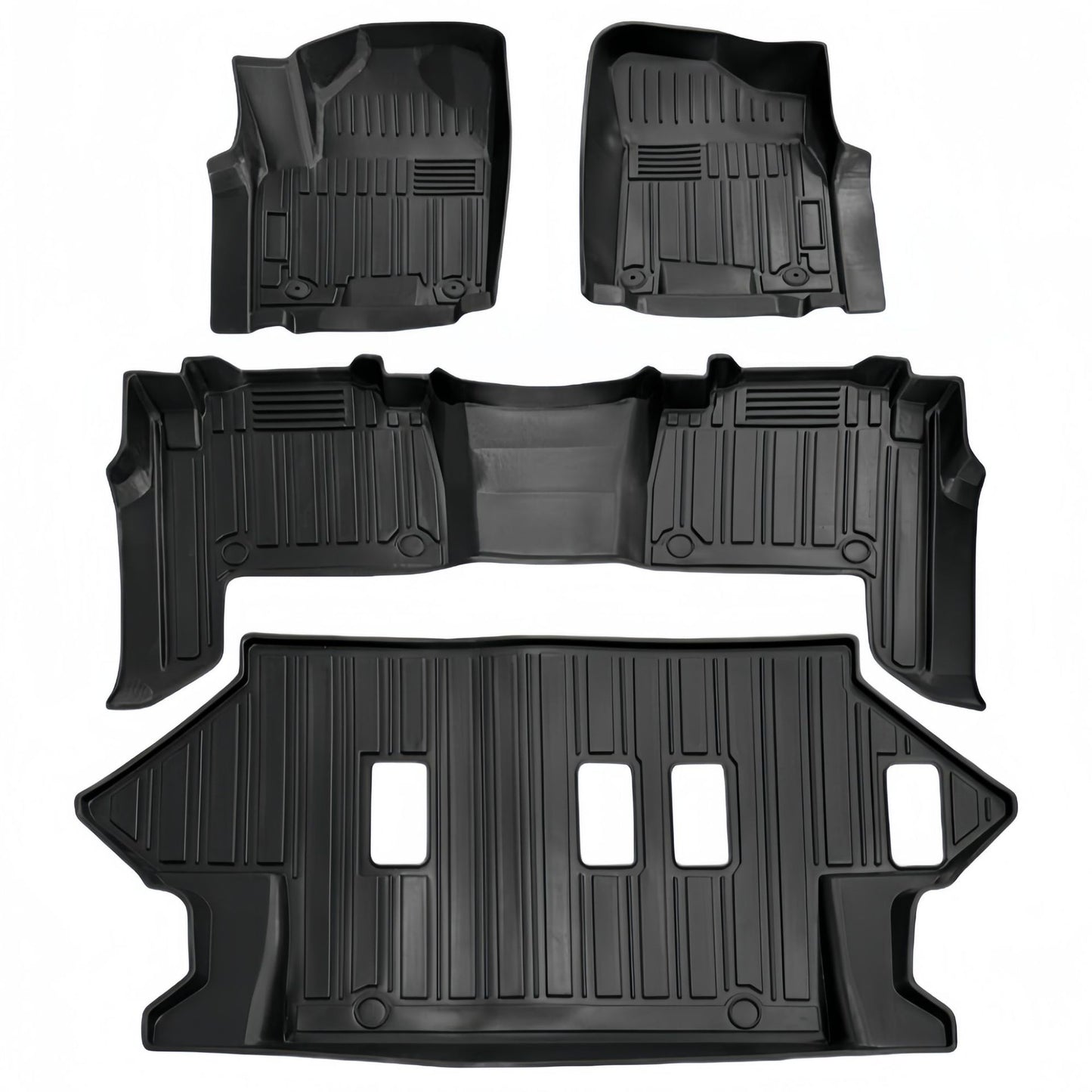 For 2022 Nissan Patrol Y62 LHD 3D Carpet TPE Car Floor Mat