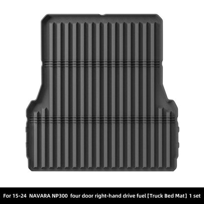 For 15-24 Nissan NAVARA NP300 four door RHD Fuel TPE Car Floor Mat