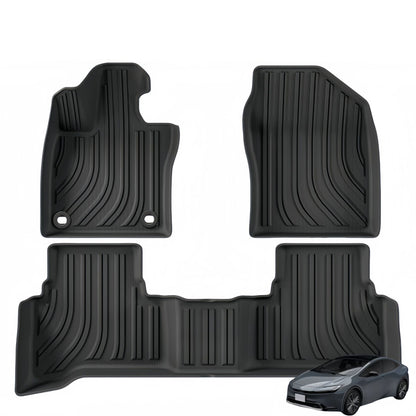 For 2023 Toyota PRIUS LHD RHD 3D TPE Car Floor Mat/Rear Trunk Mat