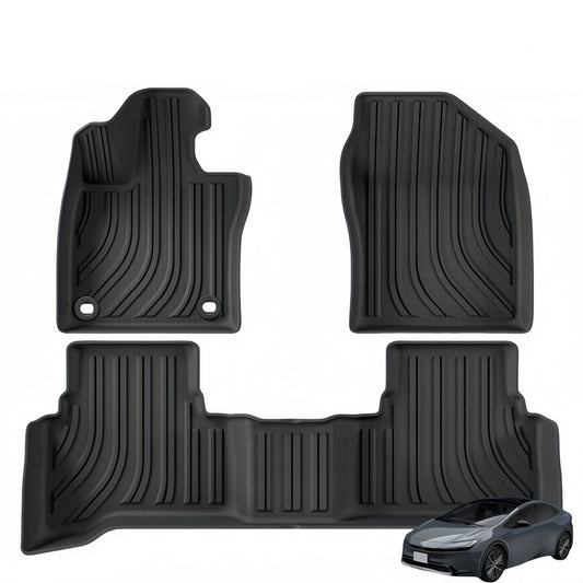 For 2023 Toyota PRIUS LHD RHD 3D TPE Car Floor Mat/Rear Trunk Mat
