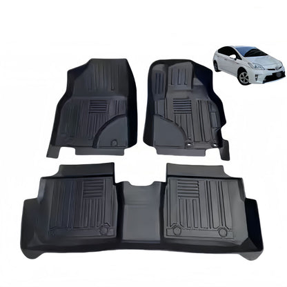 TPE Car Floor Mats for 2009-2015 Toyota PRIUS 30 Series Rubber Carpets