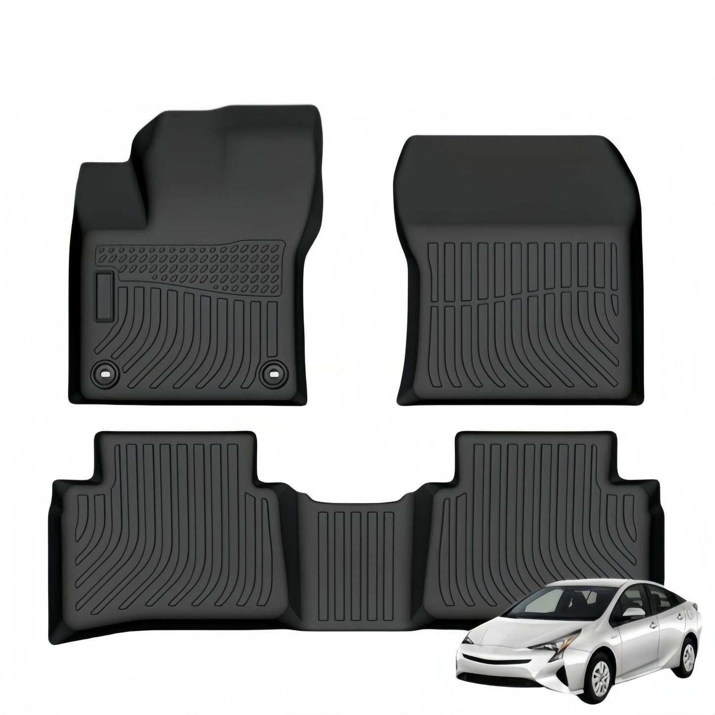 For 2016- 2022 Toyota Prius Waterproof 3D Carpet TPE Car Floor Mat Minimum order of 30 sets