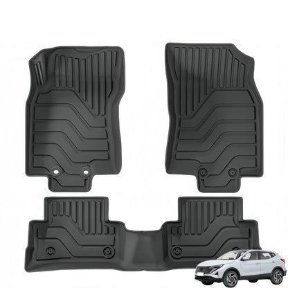 For 2025 Nissan Qashqai Honor LHD TPE Car Floor Mat/Rear Trunk Mat