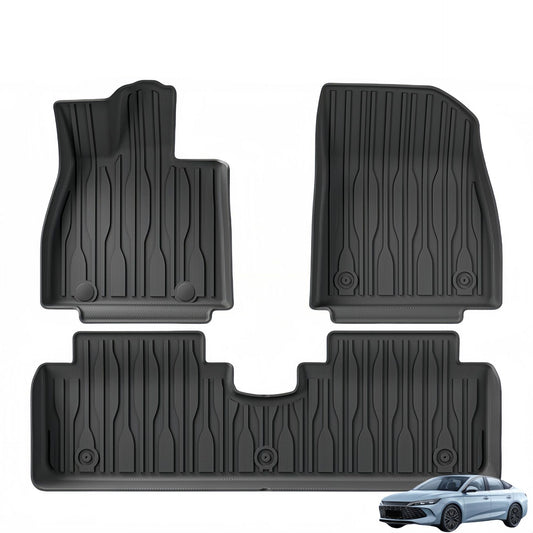 For 2024 BYD SONG L DM-i TPE car floor mats Rear Trunk Mat