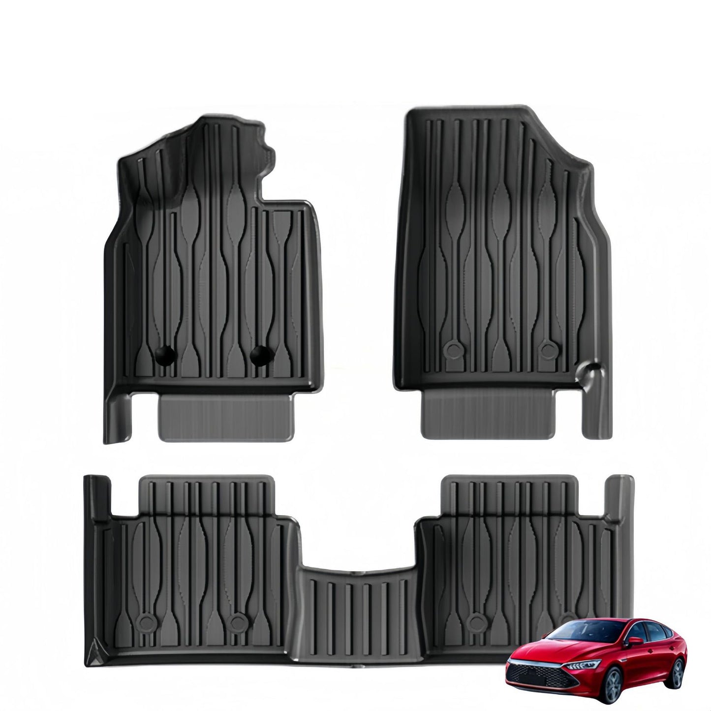 For 2021-2024 BYD QIN PLUS DM-i/Destroyer 05 TPE car floor mats