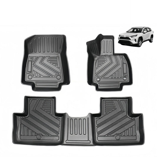 Toyota RAV4 Gasoline/Hybrid 2020-2023 TPE Car Floor Mats