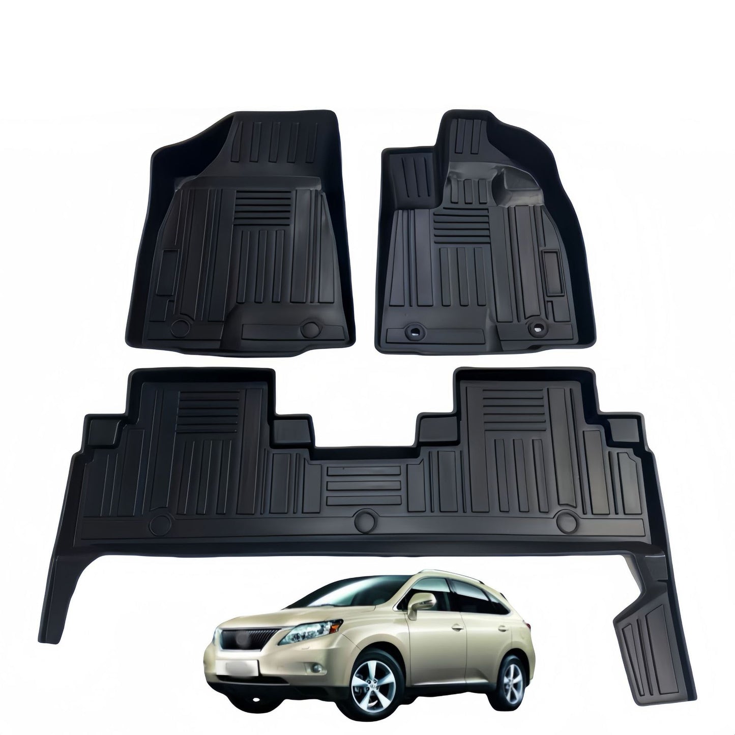 For 09-15 LEXUS RX RX/270/RX350/RX450 RHD TPE Car Floor Mat