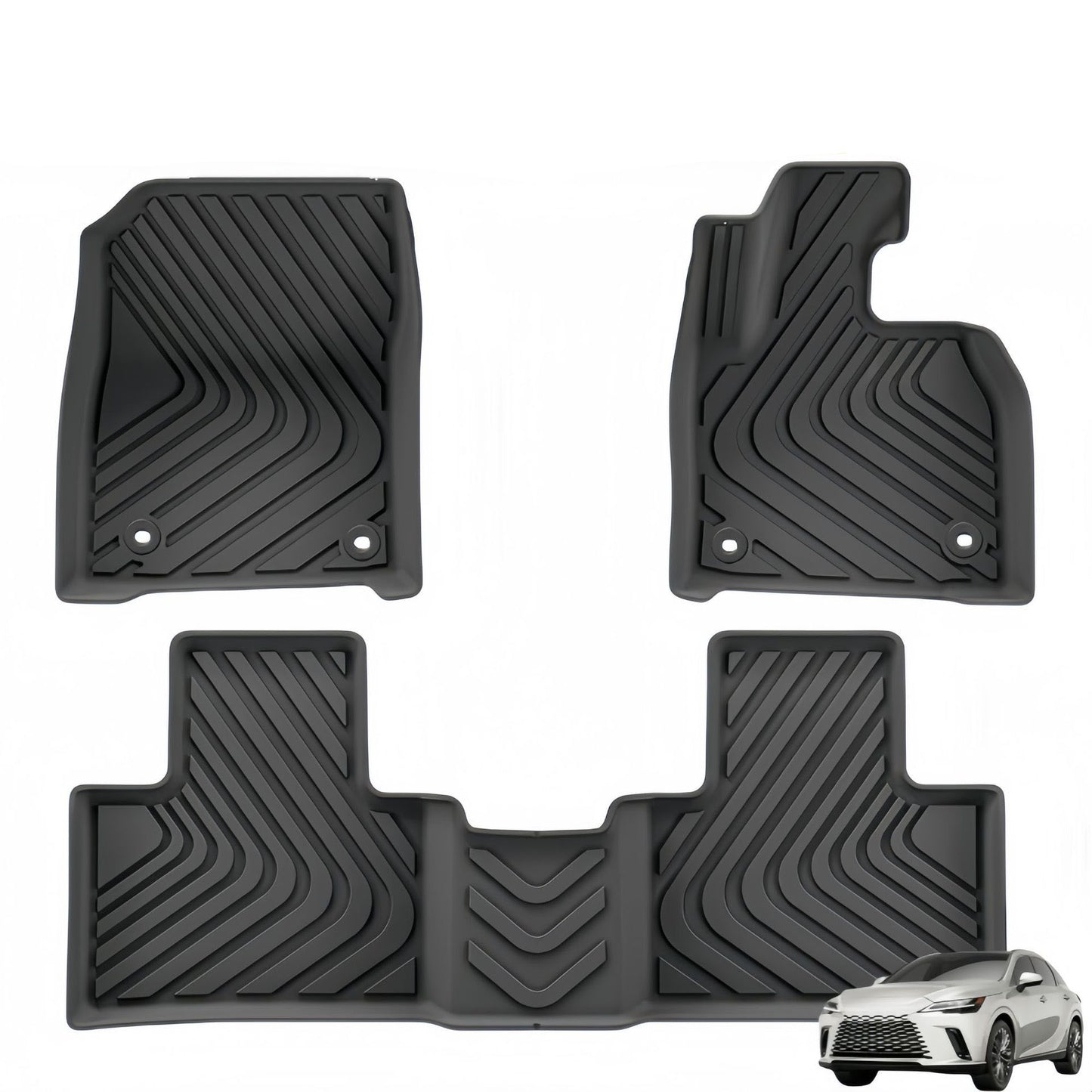 For 2009-2015 LEXUS RX350/RX270 3D Carpet TPE Car Floor Mat