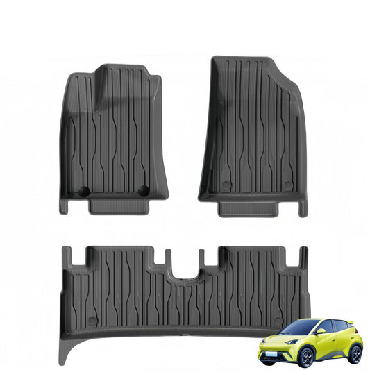 For 2023- 2025 BYD Seagull/Dolphin Min Carpet TPE car floor mats