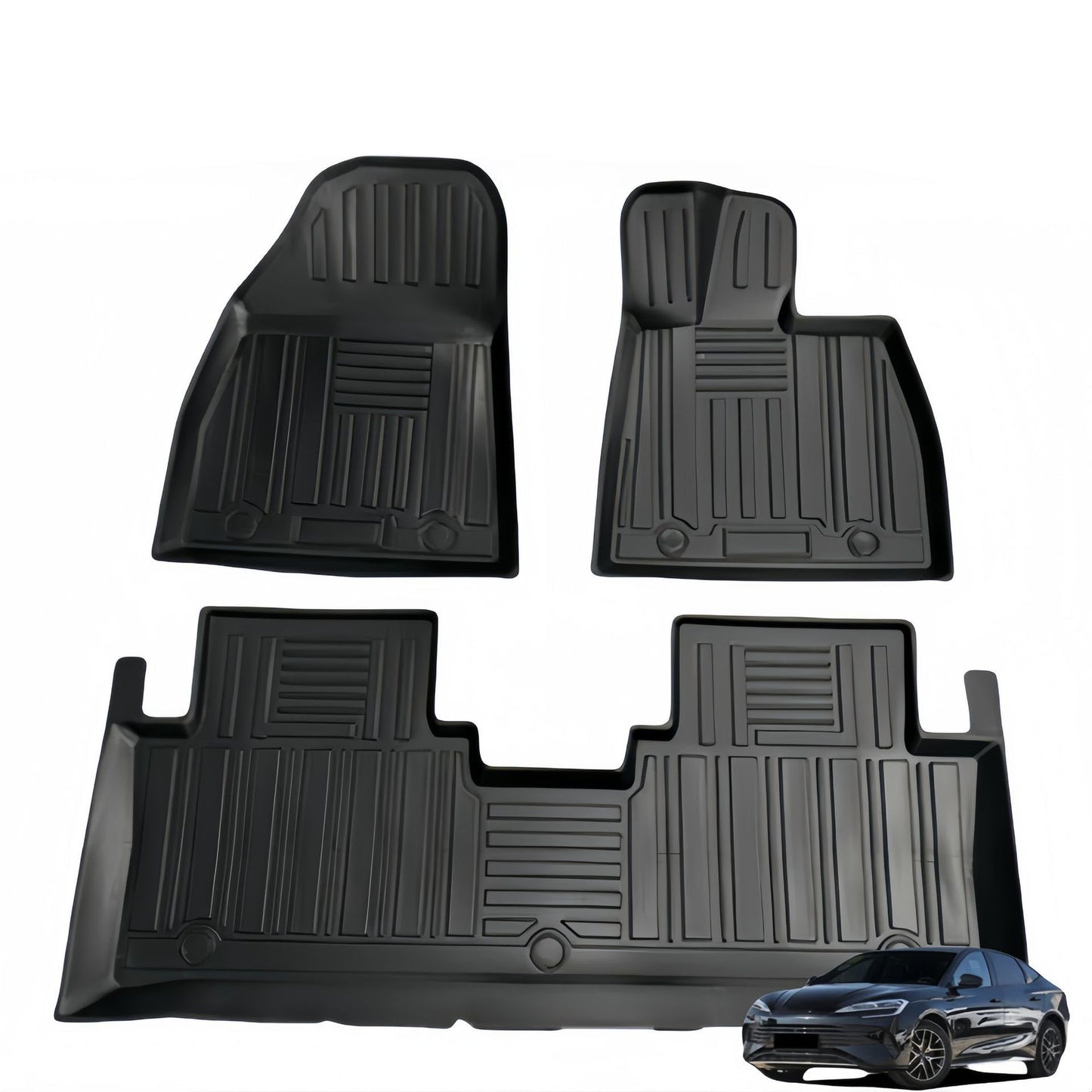 For 2023 BYD SEAL RHD Carpet TPE Car Floor Mat/Rear Trunk Mat
