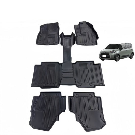 TPE Car Floor Mats For 2022 Toyota Sienta10 Series Waterproof Floor
