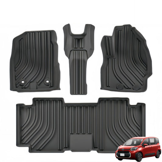 For 2022-2024 Toyota Sienta MXP 10 Series Fuel RHD TPE Car Floor Mat