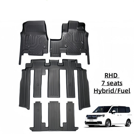 For 2015 Honda Stepwgn RP6 RP7 RP8 TPE Car Floor Mat/Rear Trunk Mat
