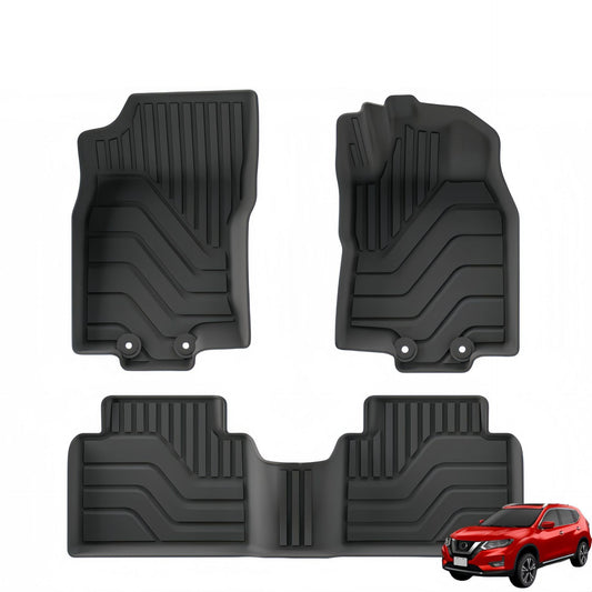 For 2016-2022 Nissan Rogue X-TRAIL T32 RHD Fuel TPE 3D Car Floor Mat