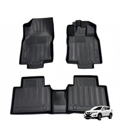 For 2014- 2021 Nissan X-TRAIL T32/Rogue RHD/LHD Carpet TPE Car Floor Mat