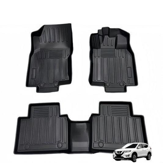 For 2014- 2021 Nissan X-TRAIL T32/Rogue RHD/LHD Carpet TPE Car Floor Mat