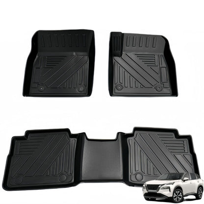 For 2022 Nissan X-trail T33/Rogue LHD/RHD TPE Durable Car Floor Mat