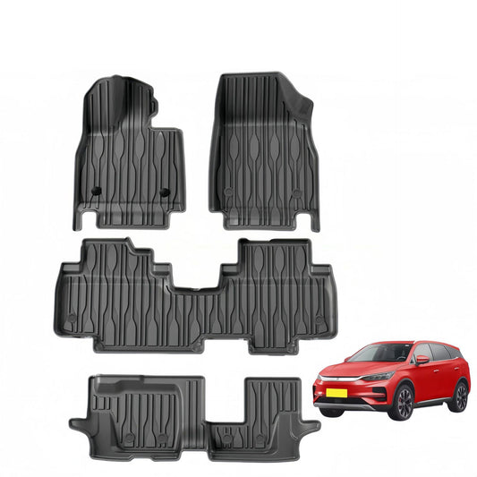 For 2023 BYD TANG TPE car floor mats Waterproof Custom Carpet